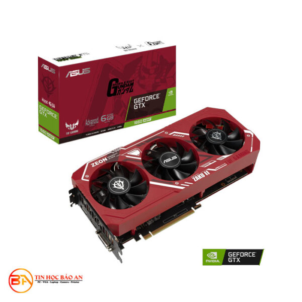 Card Màn Hình ASUS TUF GTX 1660 SUPER ZAKU II ADVANCED Cũ